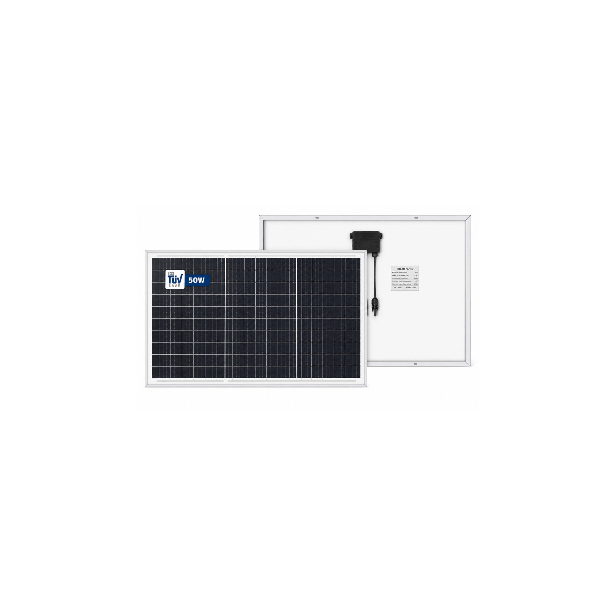 LVYUAN｜50W 単結晶ソーラーパネル 小型・高効率 – LVYUAN（リョクエン