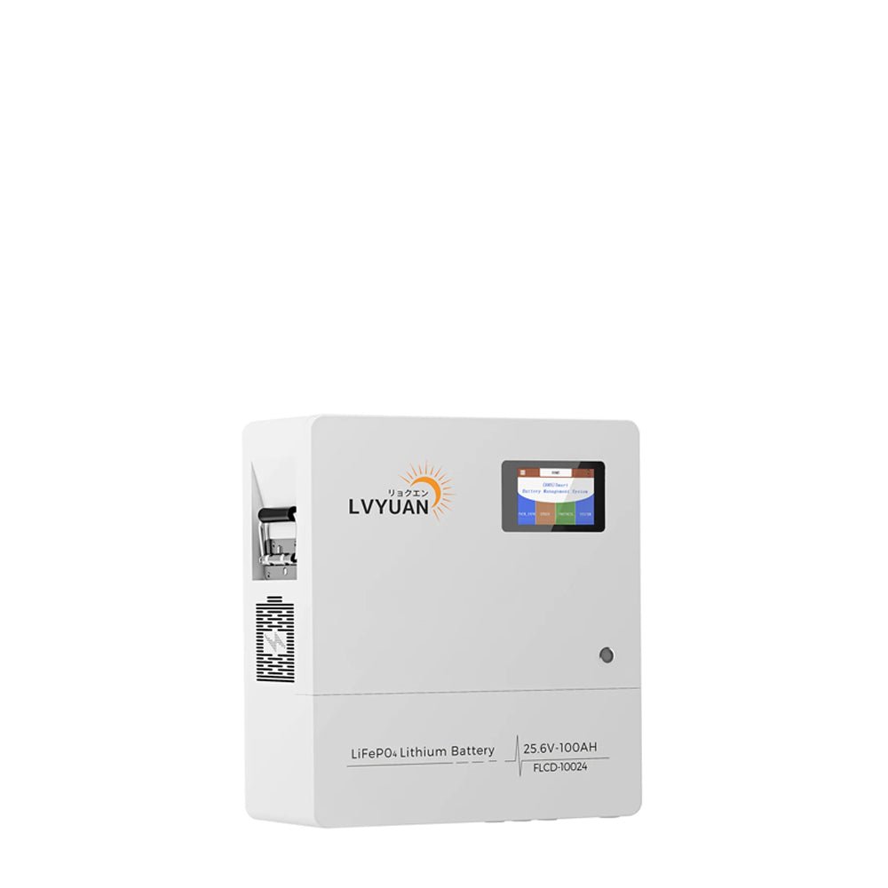 LVYUAN 25.6V/100Ah 2.56kWhリン酸鉄リチウムイオンバッテリー - LVYUAN(リョクエン)公式ショップ