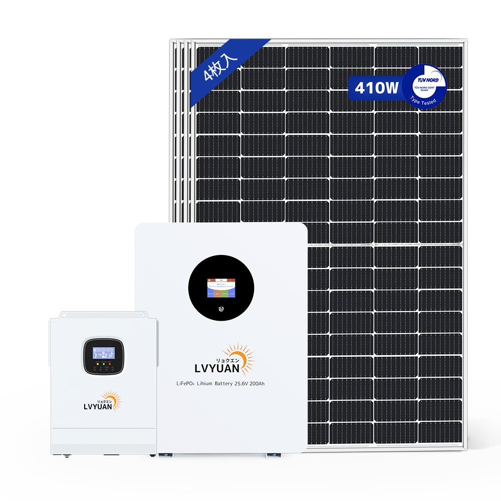 LVYUAN 3000W単相2線式ハイブリッド発電・蓄電システム - LVYUAN(リョクエン)公式ショップ