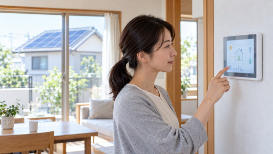 蓄電池が100％まで充電されない原因を家庭用モニターで確認する日本の住宅