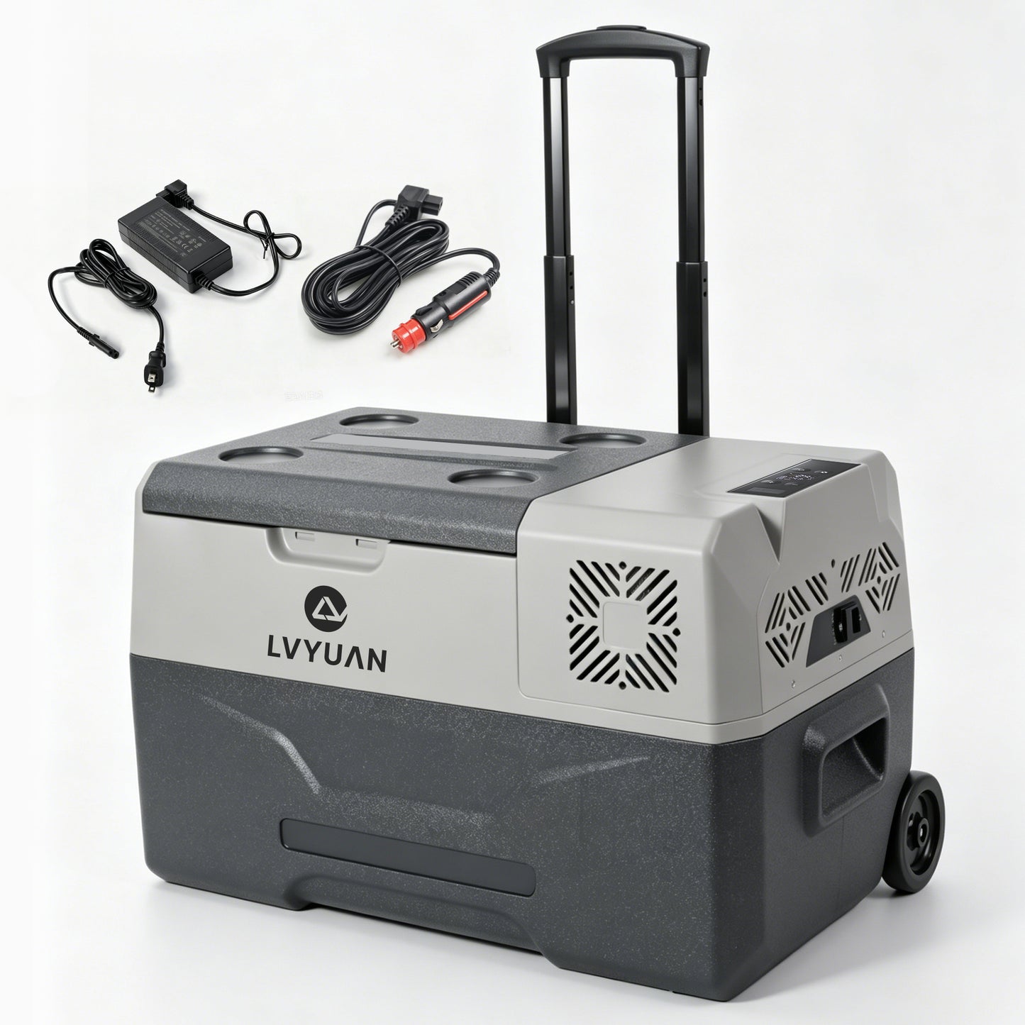 LVYUAN 30L ポータブル車載冷蔵庫