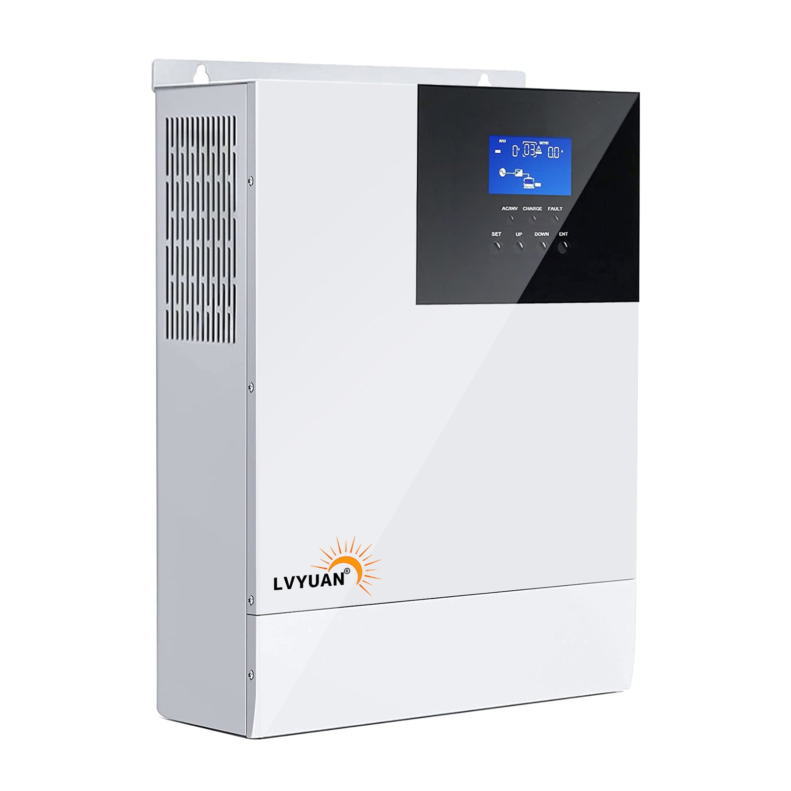 LVYUAN：HF2430U60-100　単相二線式ハイブリッド インバーター 認定整備済製品】 3000W単相二線式ハイブリッド インバーター