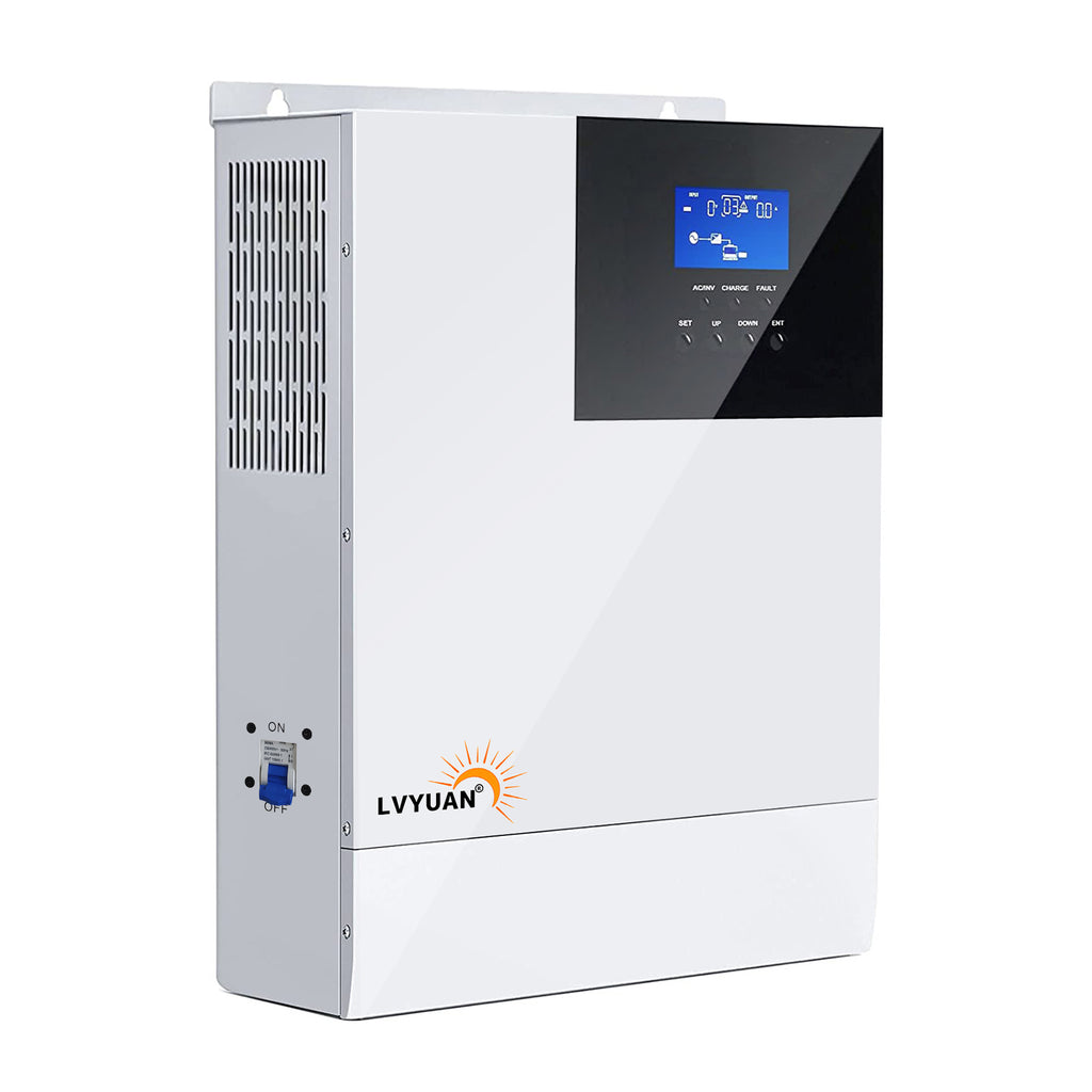 ハイブリッドインバーター リョクエン HSI5000U 単相100V 5000W Amazon.co.jp: LVYUAN（リョクエン）5KW 5000W 正弦波 オフ