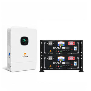 LVYUAN 単相3線式10000Wハイブリッド蓄電システム（ラック型）