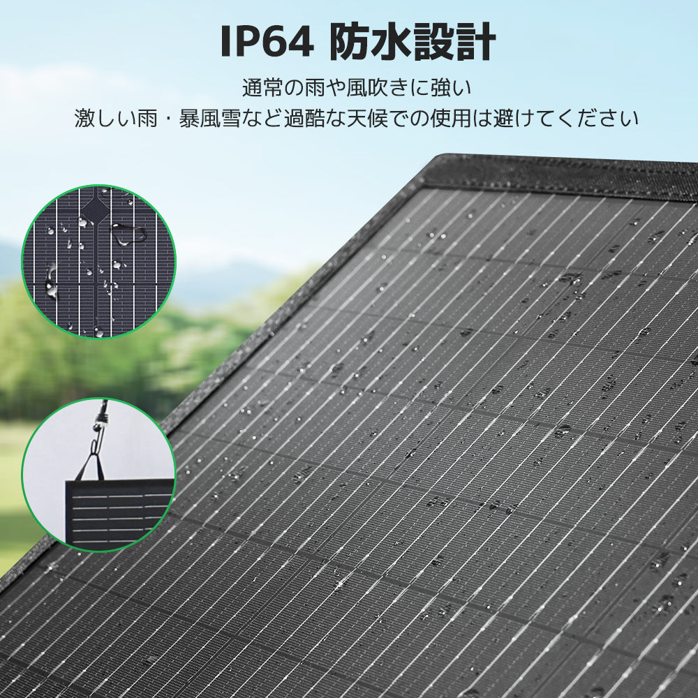 LVYUAN 400W 折り畳み式 ソーラーパネル SBシリーズ