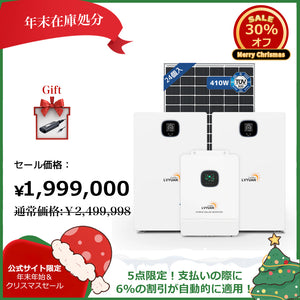 LVYUAN 10000Wハイブリッド蓄電システム