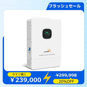 LVYUAN 10KW単相三線式ハイブリッド インバーター