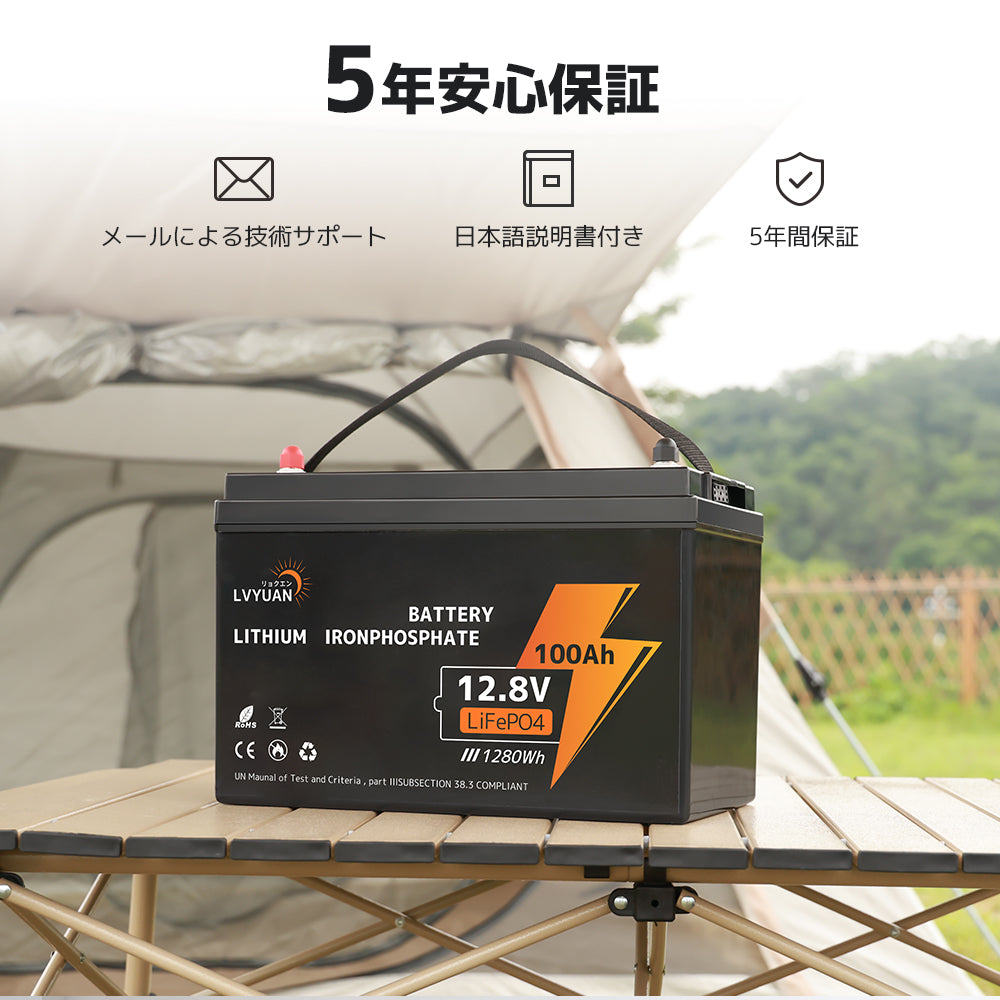 LVYUAN 200W フレキシブルソーラーパネル発電キット