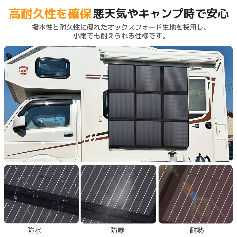 LVYUAN 300W 折り畳み式 ソーラーパネル SBシリーズ