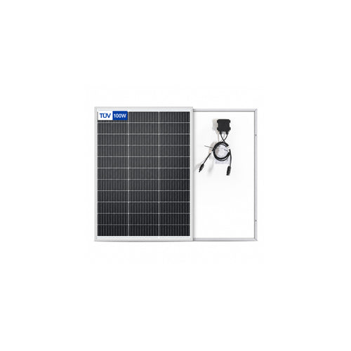 LVYUAN 100W 単結晶ソーラーパネル