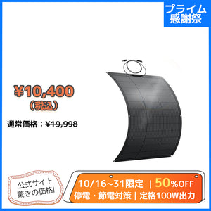 LVYUAN（リョクエン）100W ETFEフレキシブルソーラーパネル