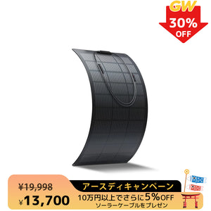 LVYUAN（リョクエン）100W ETFEフレキシブルソーラーパネル