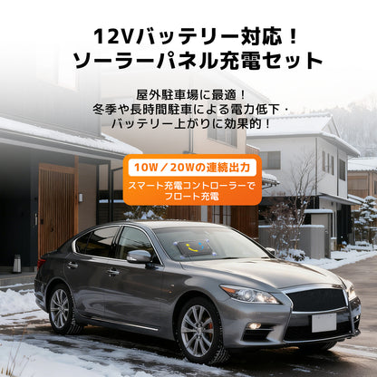 LVYUAN（リョクエン）10W ETFEフレキシブルソーラーパネル