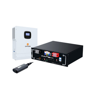 LVYUAN 5000Wハイブリッド蓄電システム