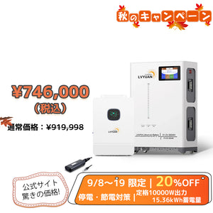LVYUAN 51.2V（48V）ハイブリッド蓄電システム