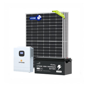 LVYUAN 3000W単相2線式ハイブリッド発電・蓄電システム