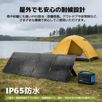 LVYUAN 200W 折り畳み式 ソーラーパネル SPシリーズ