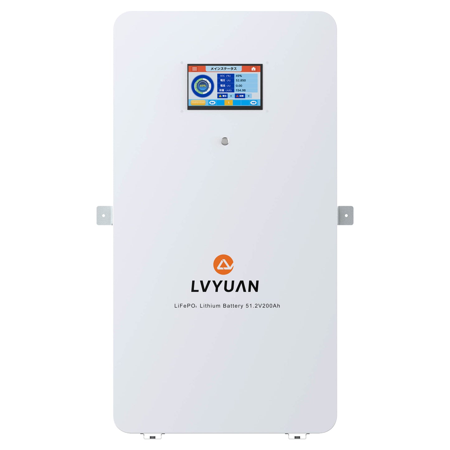 LVYUAN 51.2V/200Ah 10.24kWhリン酸鉄リチウムイオンバッテリー