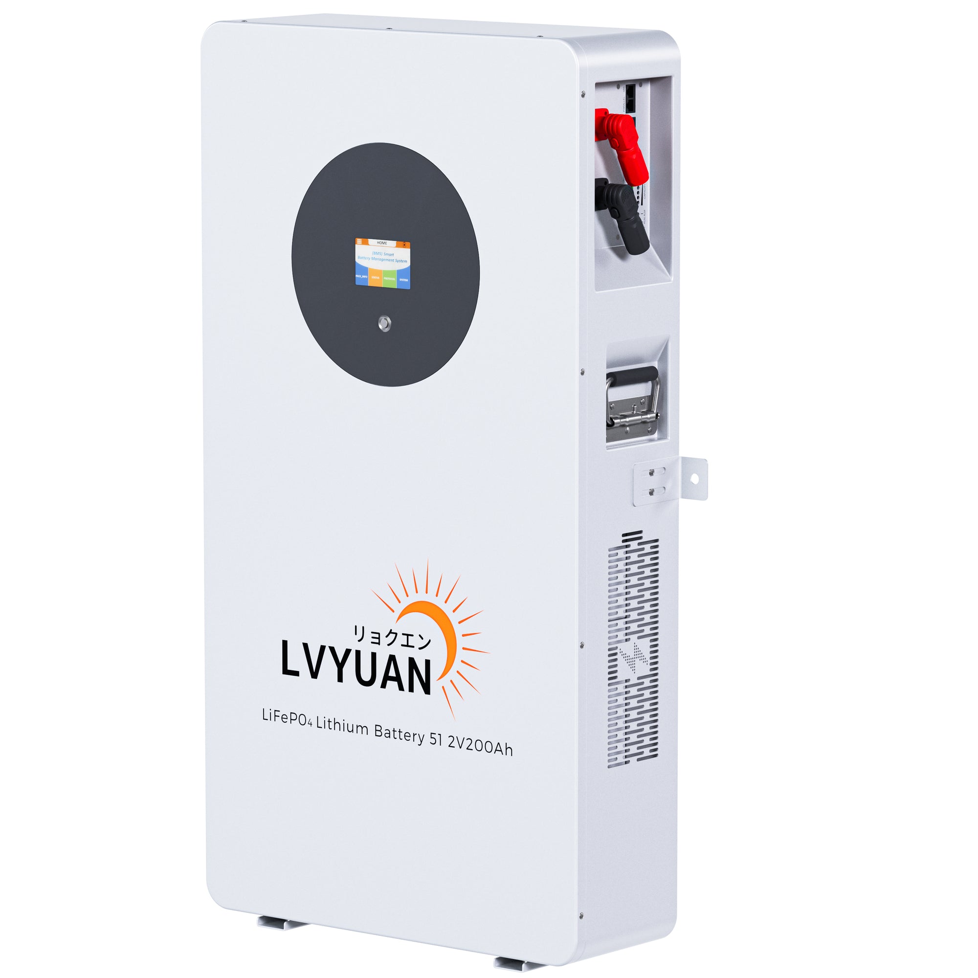LVYUAN 51.2V/200Ah 10.24kWhリン酸鉄リチウムイオンバッテリー