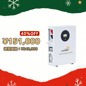 LVYUAN 25.6V/200Ah 5.12kWhリン酸鉄リチウムイオンバッテリー