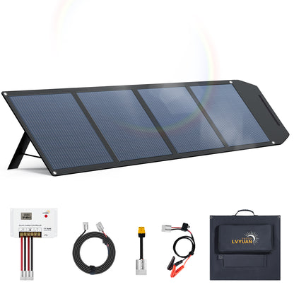 LVYUAN 200W 折り畳み式 ソーラーパネル ULシリーズ