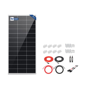 LVYUAN 400W ソーラーパネル発電キット