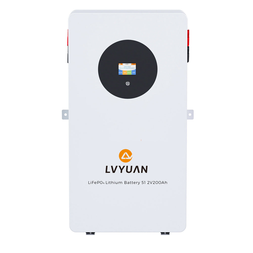 LVYUAN 51.2V/200Ah 10.24kWhリン酸鉄リチウムイオンバッテリー