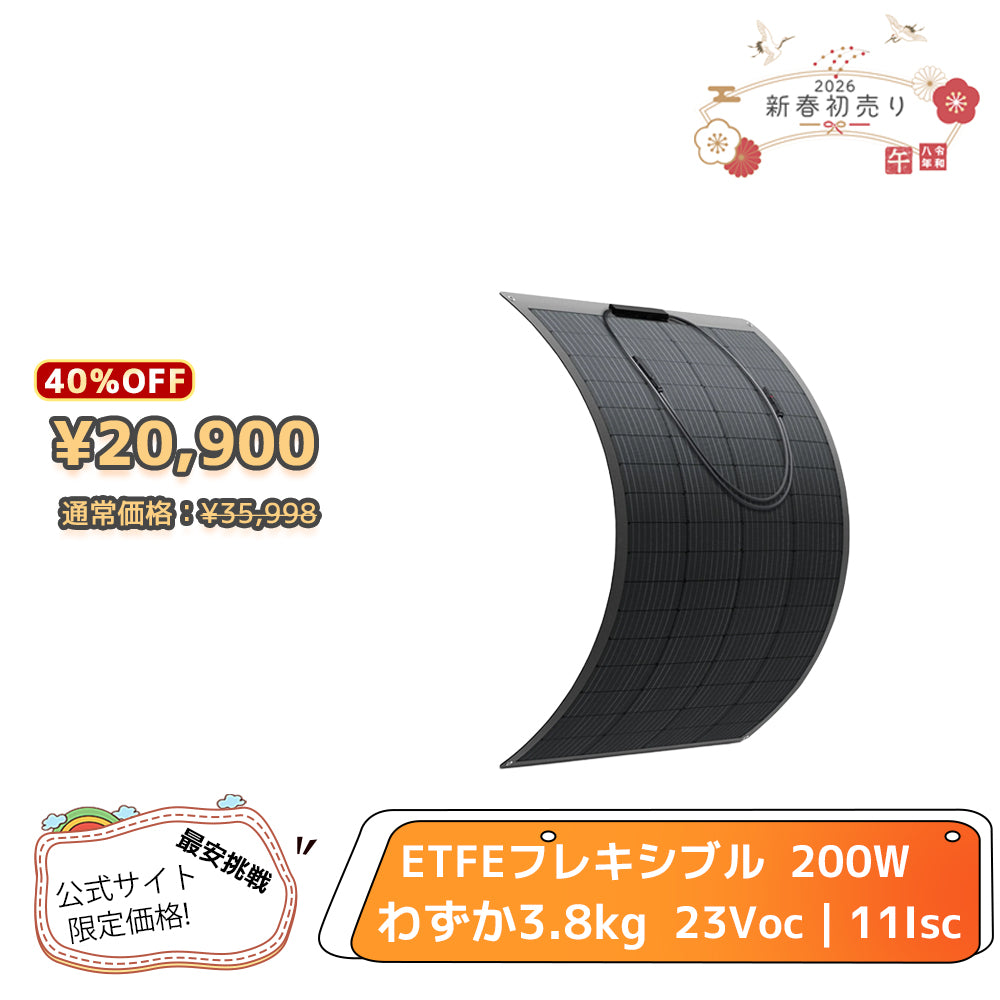 LVYUAN(リョクエン)200W ETFEフレキシブルソーラーパネル - LVYUAN LVYUAN(リョクエン)200W ETFEフレキシブルソーラーパネル - LVYUAN