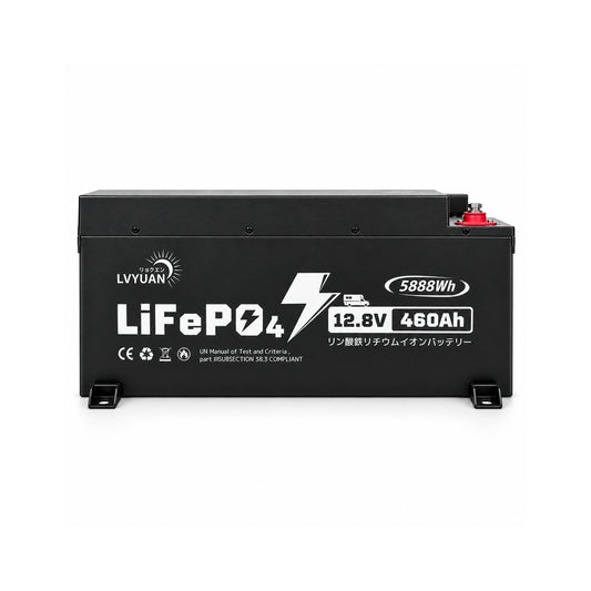 LVYUAN 12.8V/460Ah 5.88kWhリン酸鉄リチウムイオンバッテリー