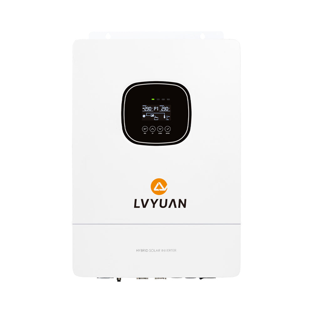 LVYUAN 5000W単相二線式ハイブリッド インバーター DC48V（直流