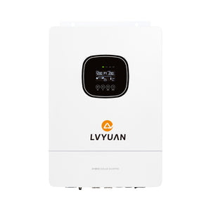LVYUAN 5000W単相二線式ハイブリッド インバーター（AC入力・出力200v~240v）