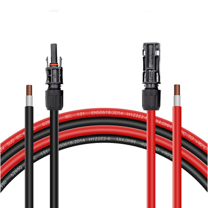 LVYUAN 11AWG/4mm² ソーラーパネルMC4延長ケーブル