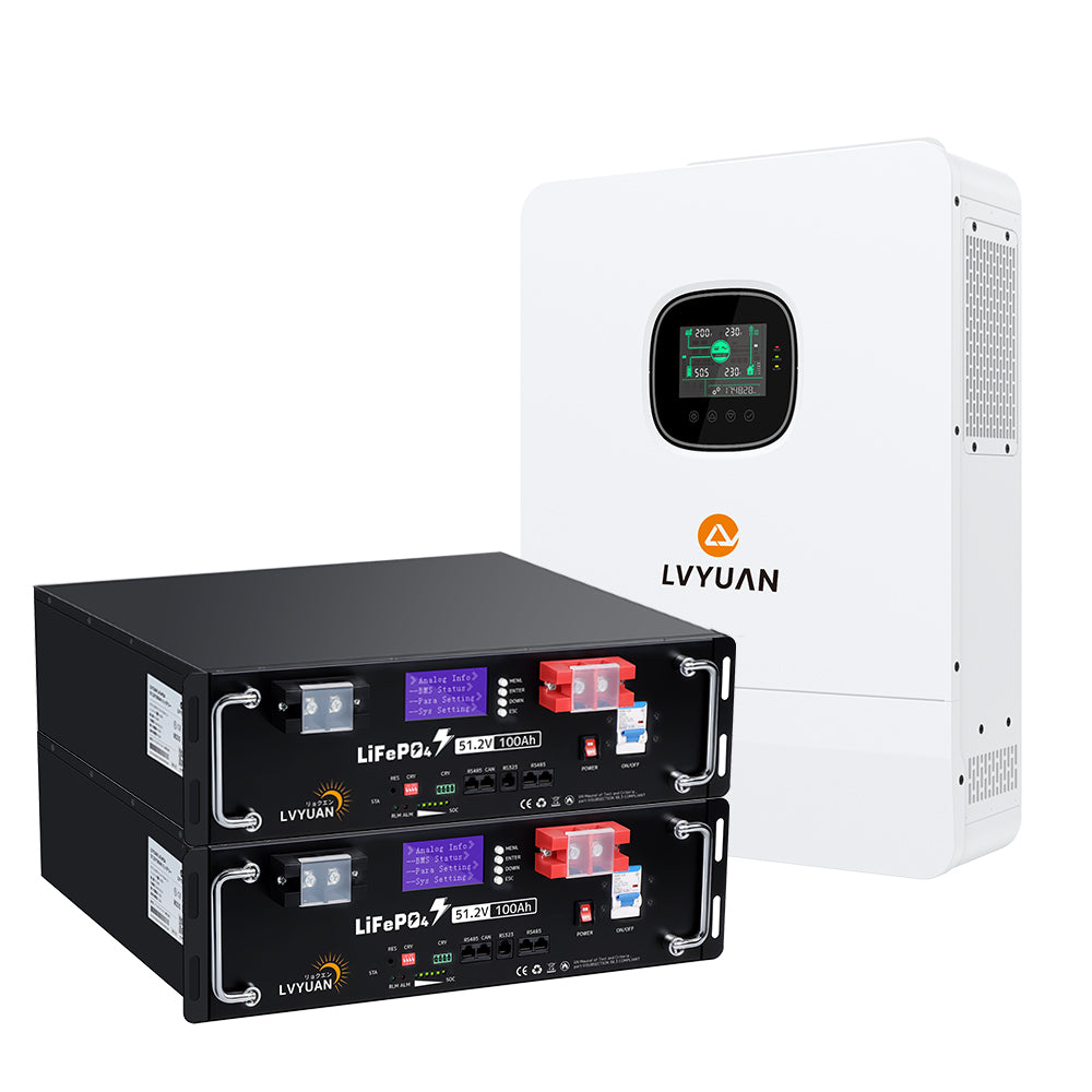 LVYUAN 単相3線式ハイブリッド蓄電システム（ラック型）