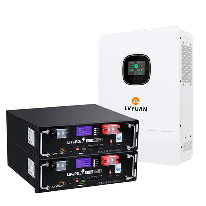LVYUAN 単相3線式ハイブリッド蓄電システム（ラック型）