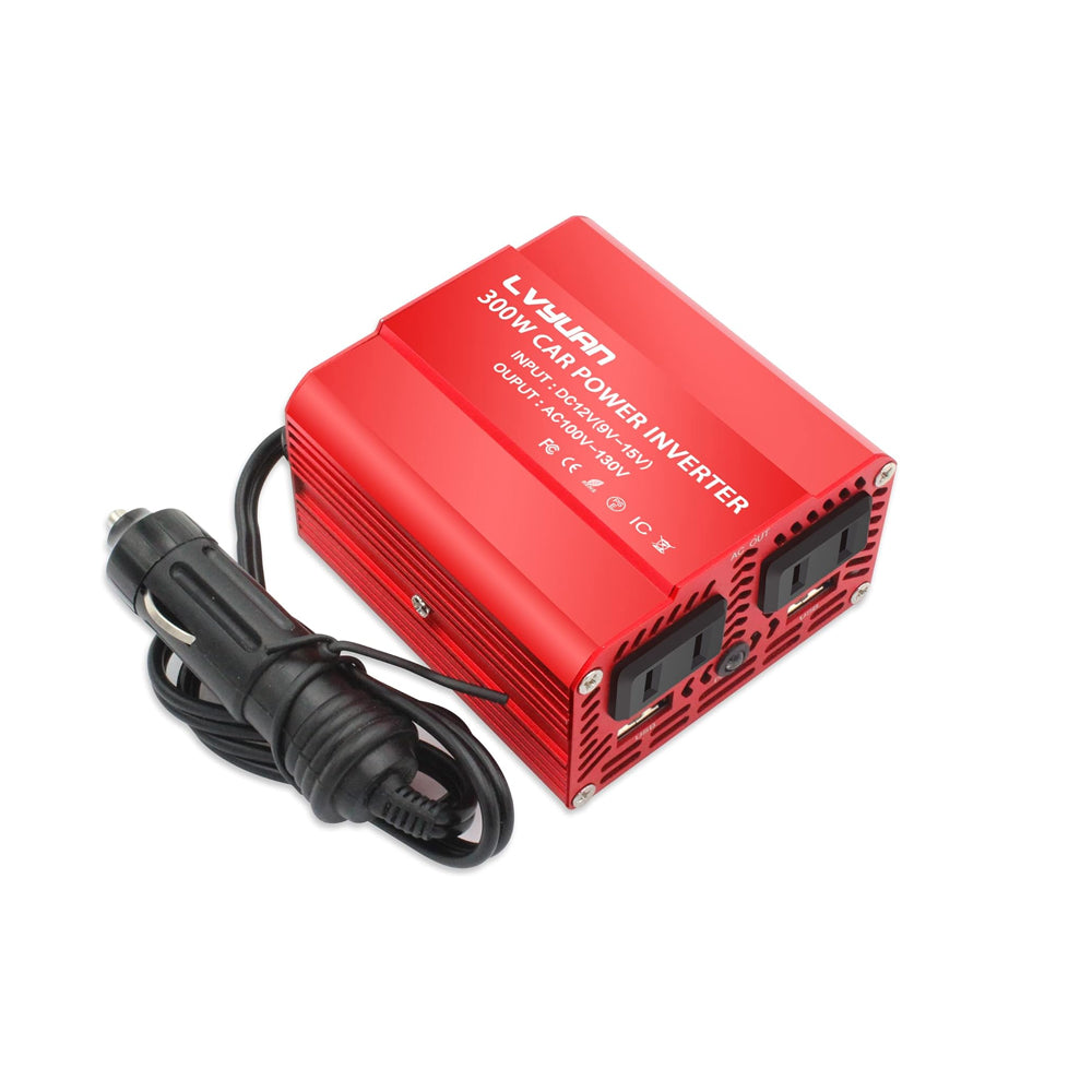 LVYUAN 疑似正弦波インバーター 300W DC12V（直流）AC100V（交流）