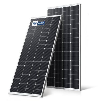 LVYUAN（リョクエン）200W 単結晶ソーラーパネル