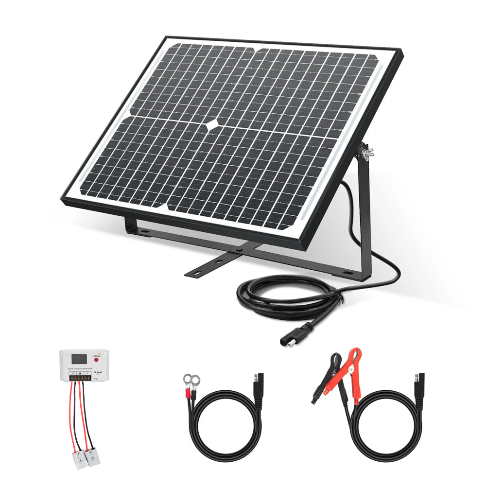 LVYUAN（リョクエン） 25W ソーラー発電キット