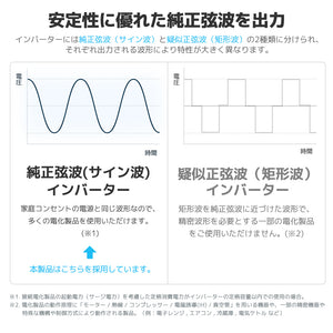 LVYUAN 純正弦波インバーター 2500W DC12V（直流）AC100V（交流）