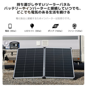 LVYUAN(リョクエン)  350W折りたたみ式ソーラー発電キット ソーラーパネル+20Aチャージーコントローラー