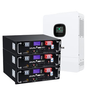 LVYUAN 単相3線式ハイブリッド蓄電システム（ラック型）