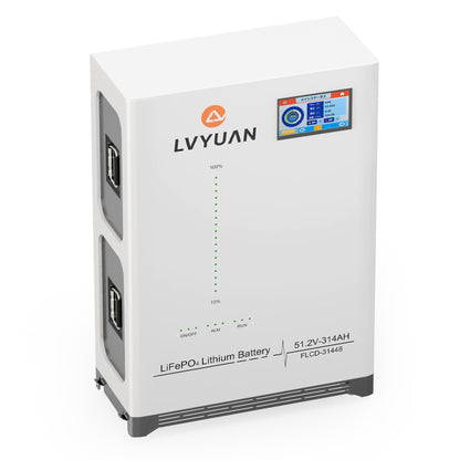 LVYUAN 51.2V/314Ah 16.07kWhリン酸鉄リチウムイオンバッテリー