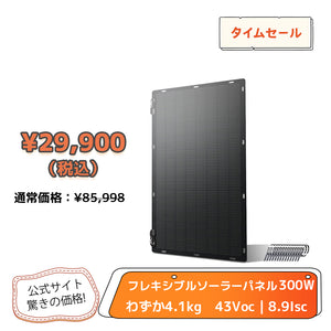 LVYUAN（リョクエン）300W ETFEフレキシブルソーラーパネル