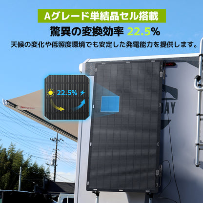 LVYUAN（リョクエン）400W ETFEフレキシブルソーラーパネル