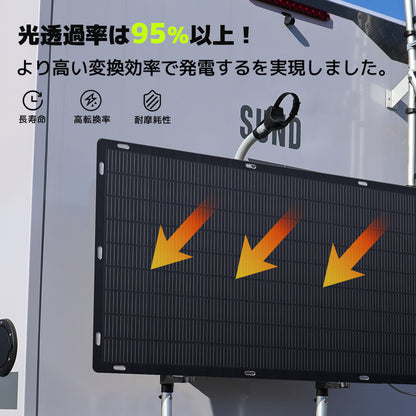 LVYUAN（リョクエン）400W ETFEフレキシブルソーラーパネル