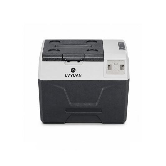 LVYUAN 40Lポータブル冷蔵庫＋専用バッテリーパック