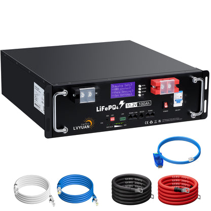 LVYUAN 単相3線式ハイブリッド蓄電システム（ラック型）