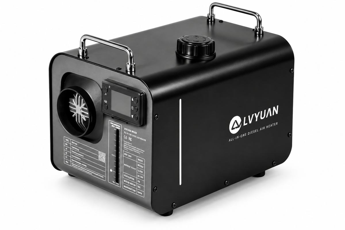 LVYUAN 8KW  一体式エアヒーター