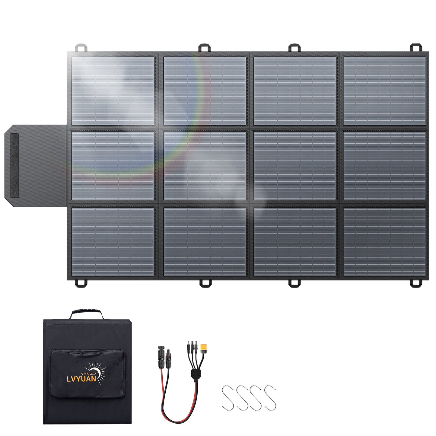 LVYUAN 500W 折り畳み式 ソーラーパネル SBシリーズ