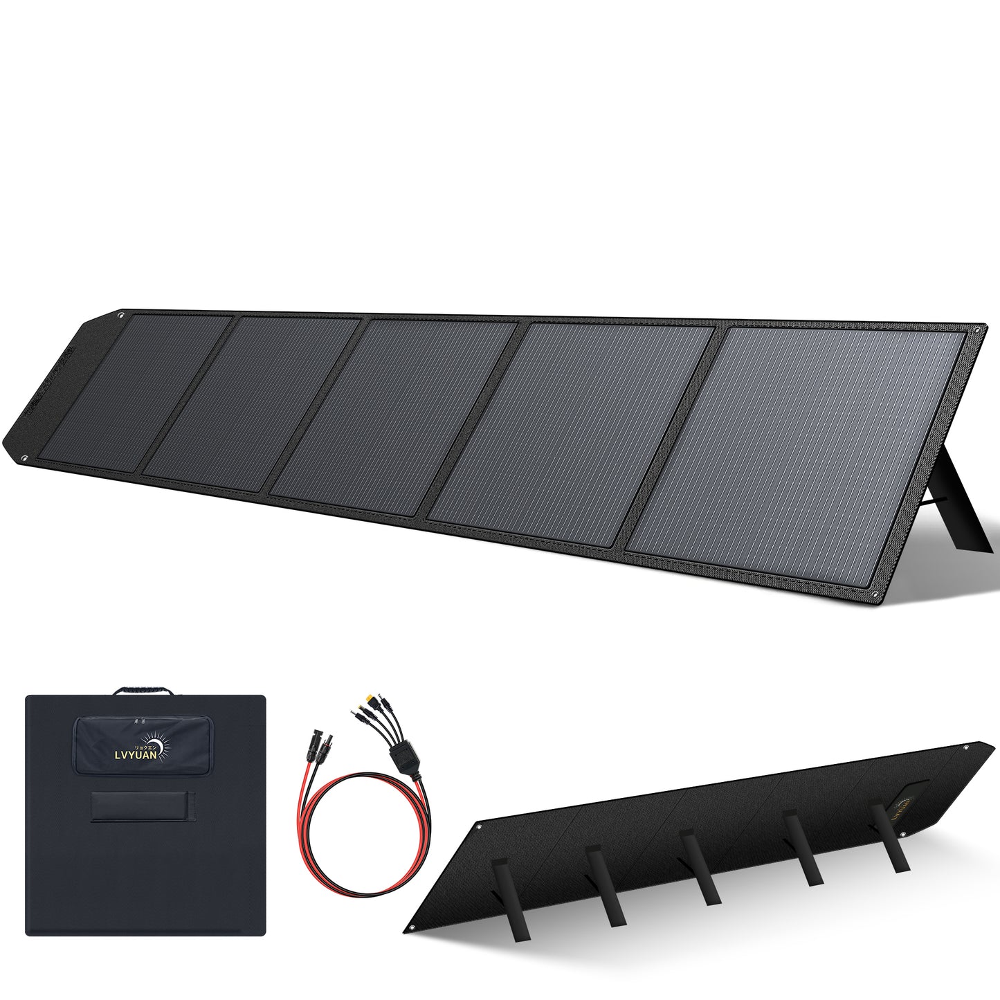 LVYUAN 500W 折り畳み式 ソーラーパネル ULシリーズ