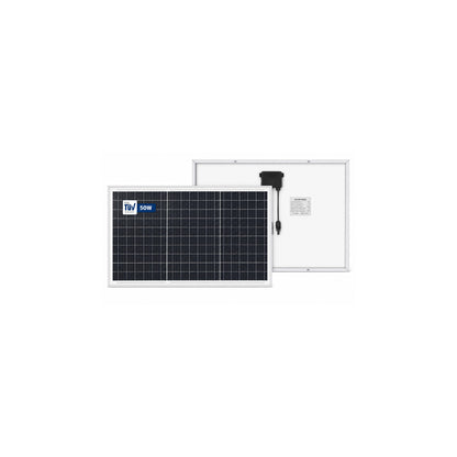 LVYUAN 50W 単結晶ソーラーパネル